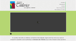 Desktop Screenshot of lestuileries.fr