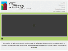 Tablet Screenshot of lestuileries.fr